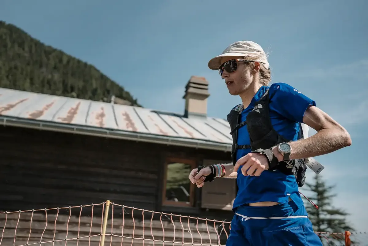 Katie Schide running UTMB 2024