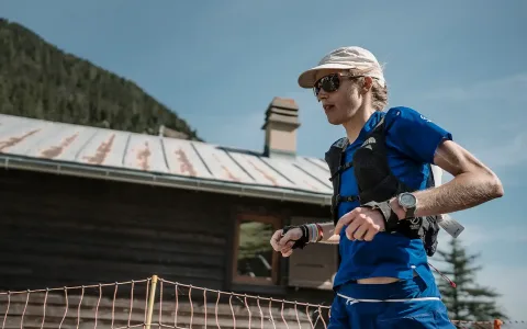 Katie Schide running UTMB 2024