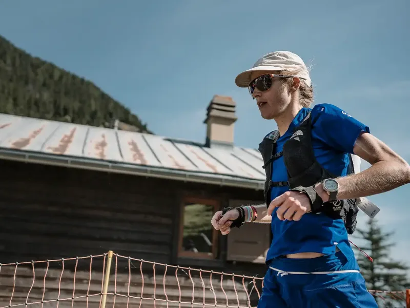 Katie Schide running UTMB 2024