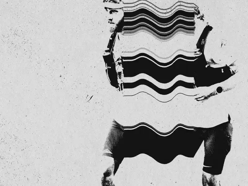 Sylized trail runner