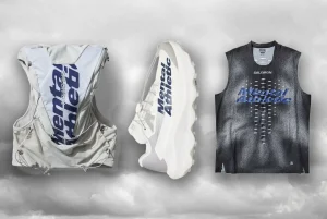 Athletic gear with modern design elements.