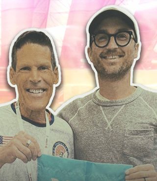 Dean Karnazes and Josh Rosenthal