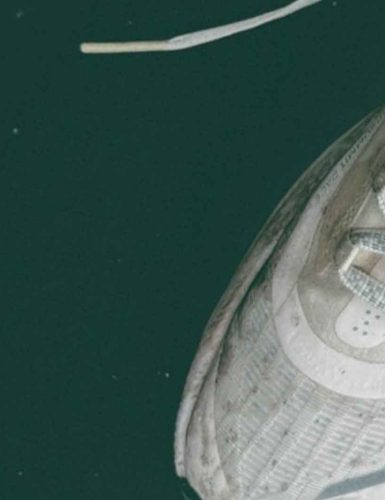 Close-up of a running shoe - Kiprun Kipsummit Race