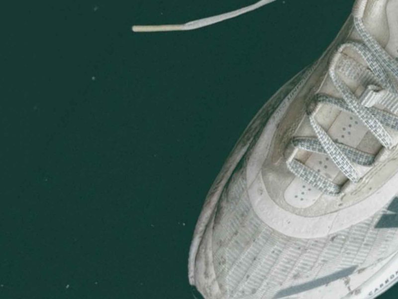 Close-up of a running shoe - Kiprun Kipsummit Race