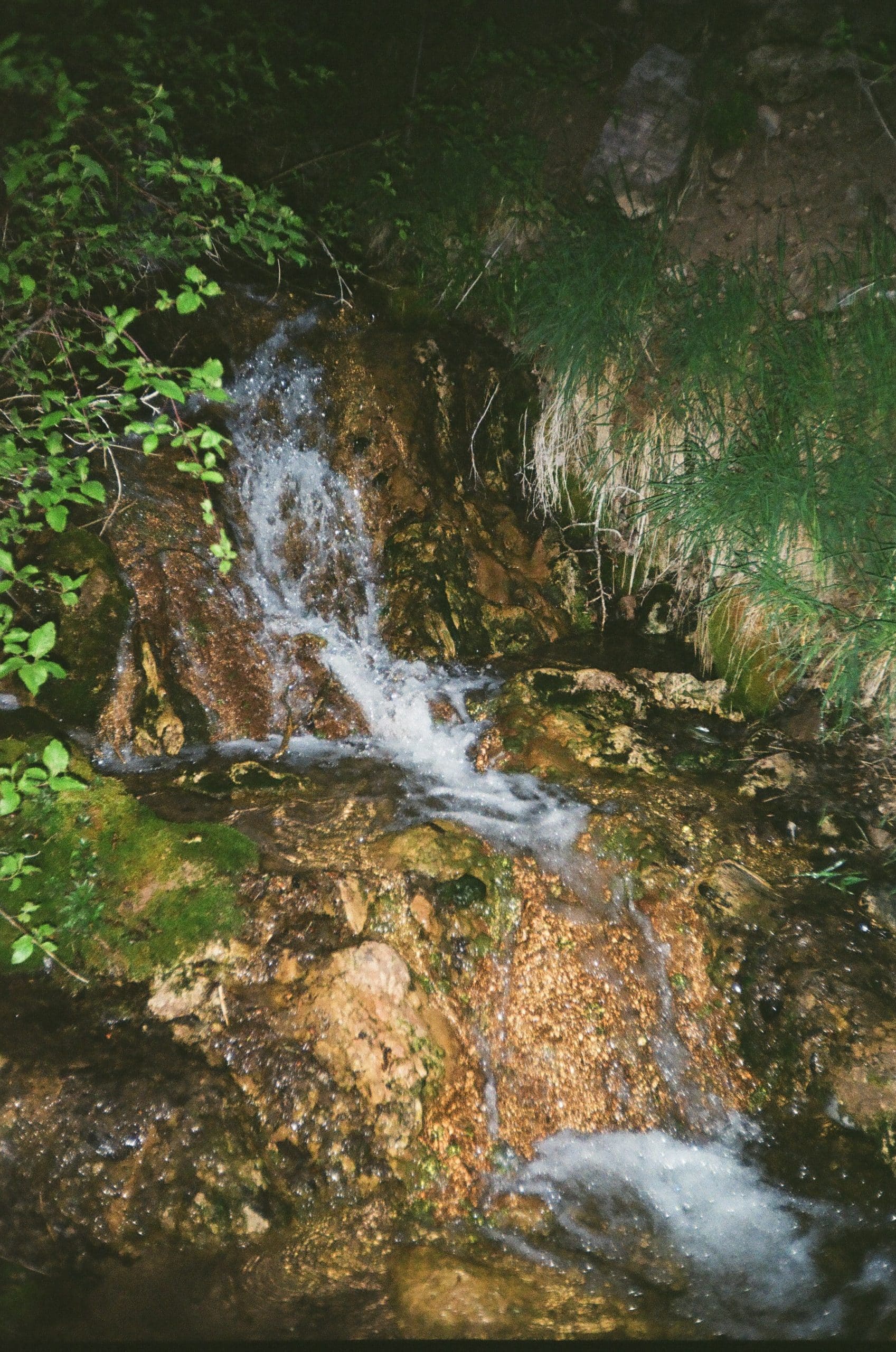 Klättermusen Alpine waterfall in the Utah Mountains