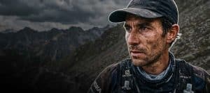 Trail Running Loves Winners. Does it Love Competitors? Determined athlete in rugged landscape.